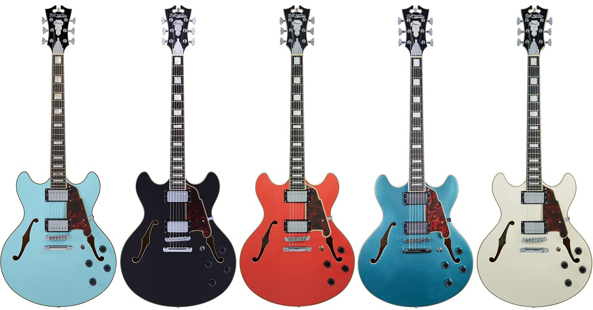 D'Angelico Premier DC｜カラーラインナップが豊富なセミアコが登場