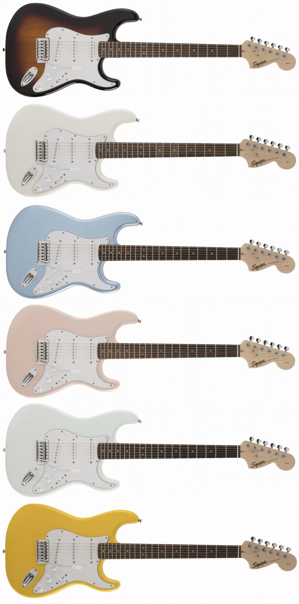 エレキギター・ベース】-Squier-Affinityシリーズに2019年限定
