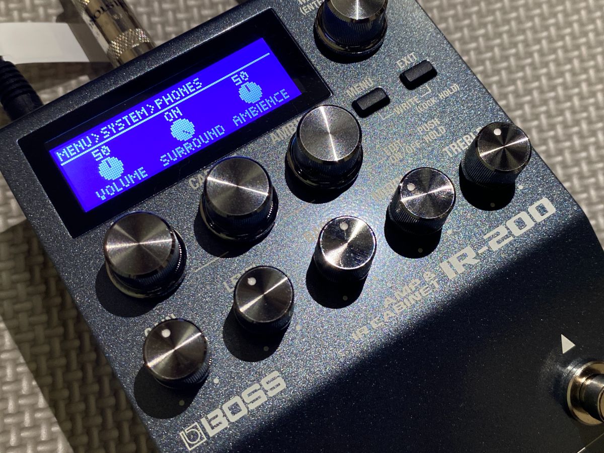 新製品レビュー】話題の BOSS IR-200 試してみました！ | ギタセレ
