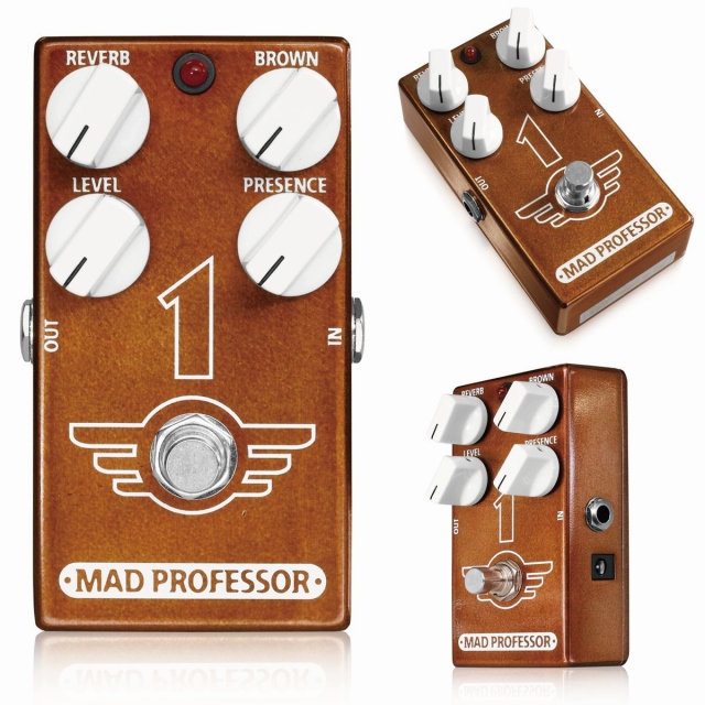 ディスト―ション/リバーブ】Mad Professorの新作はブラウンサウンドを
