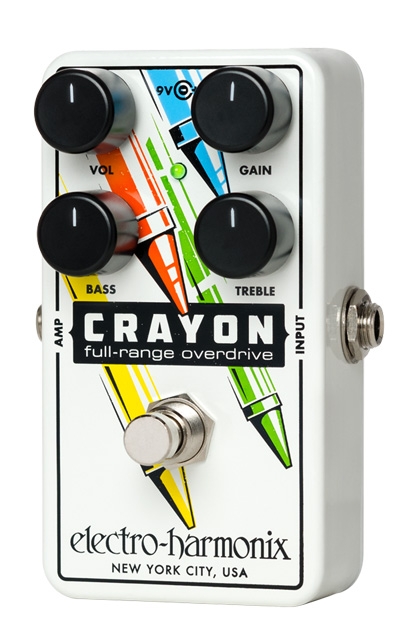 オーバードライブ】Electro-Harmonix からフルレンジ・オーバー