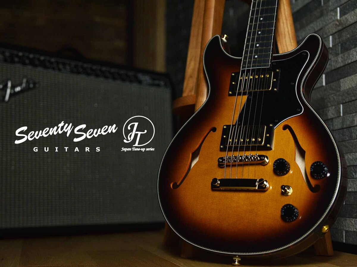 優れた鳴りと演奏性を兼ね備えたセミホロウ SeventySeven「ALBATROSS