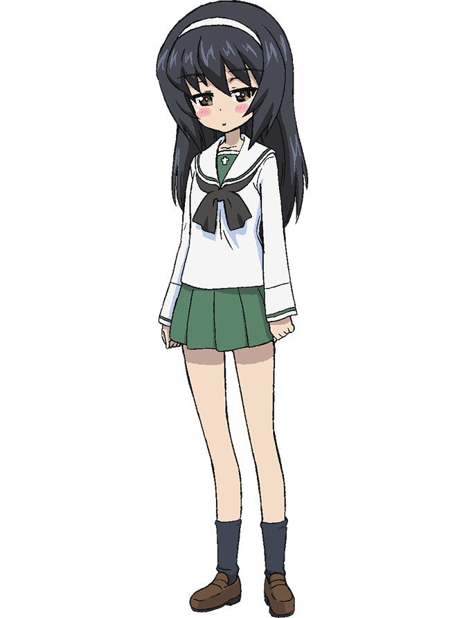 冷泉 麻子｜『ガールズ＆パンツァー もっとらぶらぶ作戦です！』