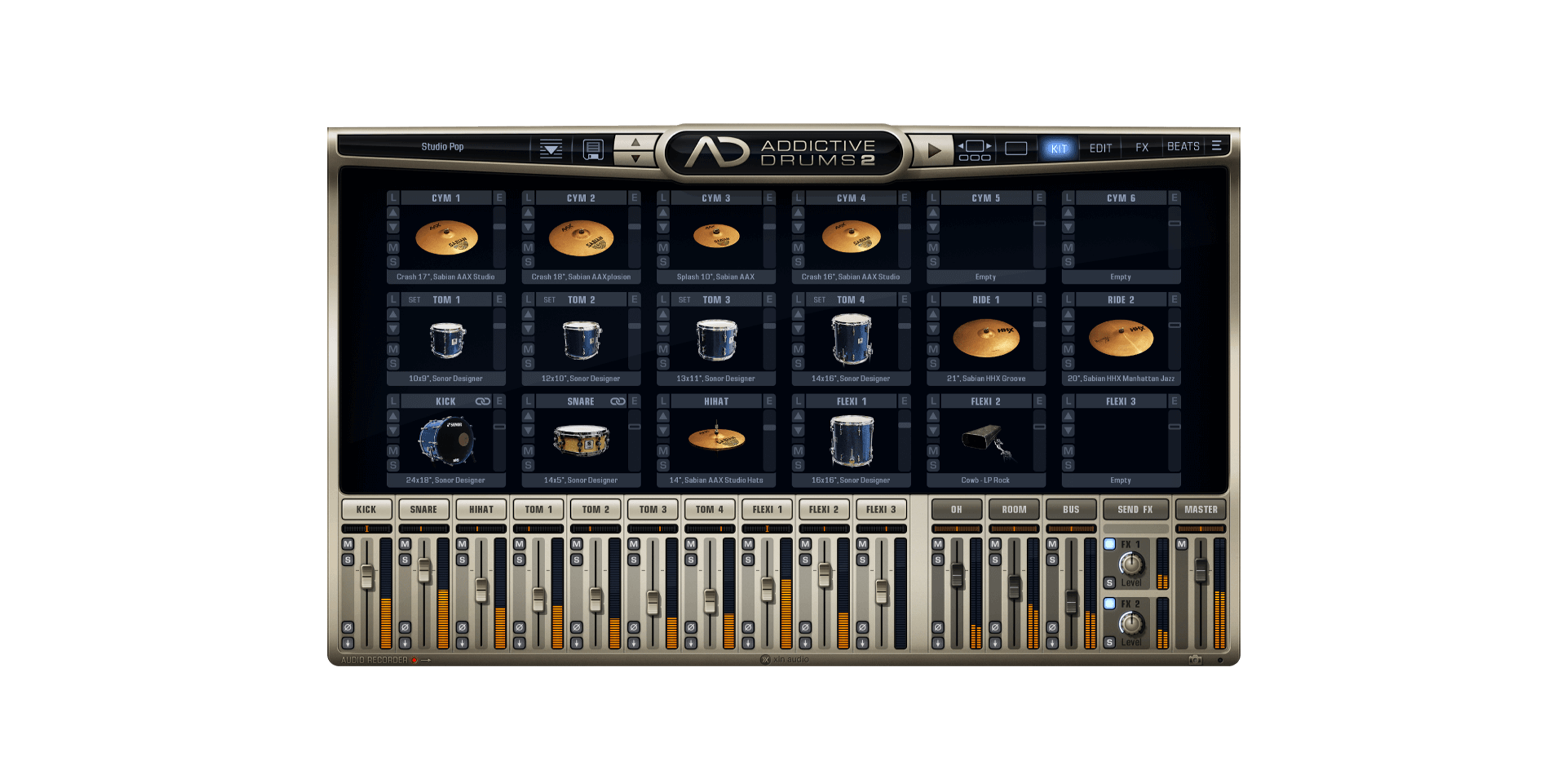 ADpak Studio Pop - XLN Audio | 株式会社ハイ・リゾリューション