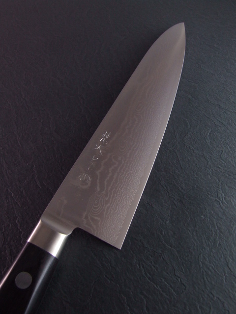 本鍛造 梵天雲龍 63層ニッケルダマスカス 牛刀300mm - 川口金物店