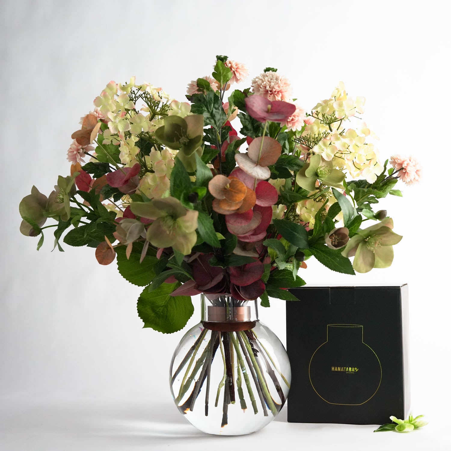 Bubble Glass Flower Vase | hanataba.co – Hanataba.co