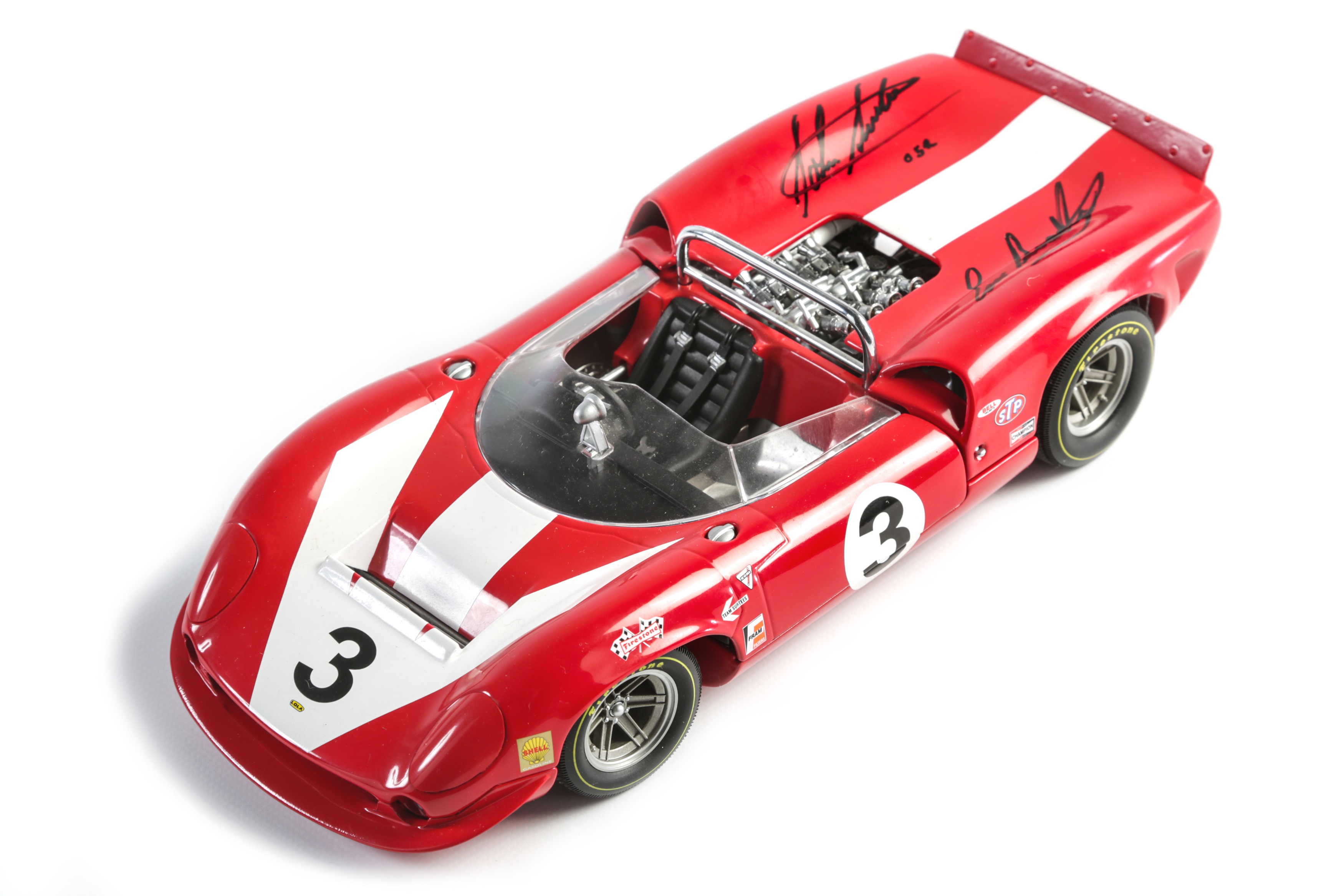 Lot 669 - Signed GMP 1:18 Scale 1966 'Team Surtees'