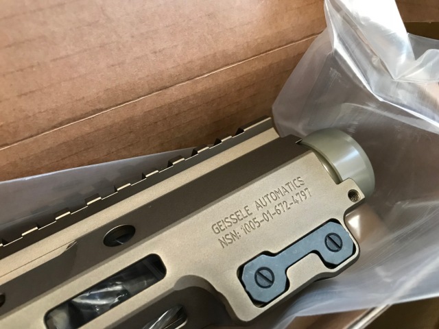 Zparts Geisseleタイプ Mk16 SMR ハンドガード 13.5インチ