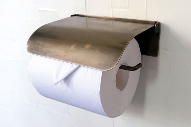トイレットペーパーホルダー アンティークアイアン｜アクセサリー