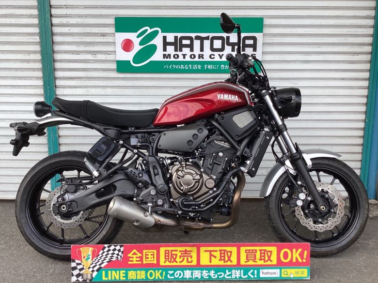 中古 YAMAHA ヤマハ XSR700 2018年式 4273km ETCにUSB装備
