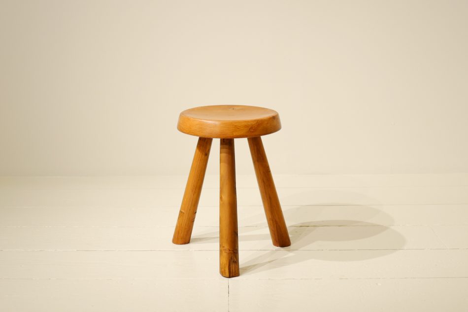 Charlotte Perriand / Les Arcs stool (B) - HARRYS ANTIQUE MARKET