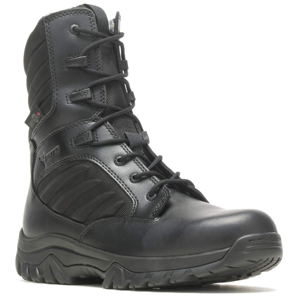 Bates GX X2 Tall Men's Waterproof Zip Black Tactical Boot