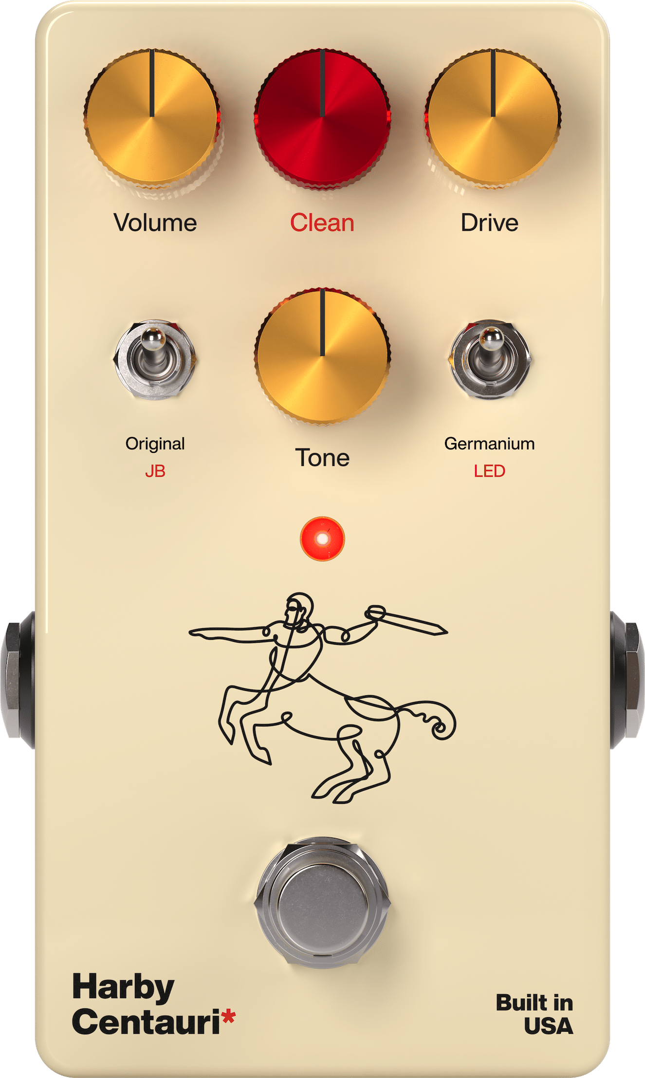Harby Centauri modified Overdrive / Boost / Buffer Pedal - Harby