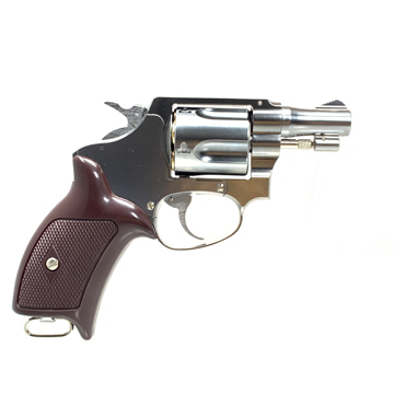 マルシン ポリスリボルバー 51ミリ銃身 Xカート 樹脂グリップ ABS