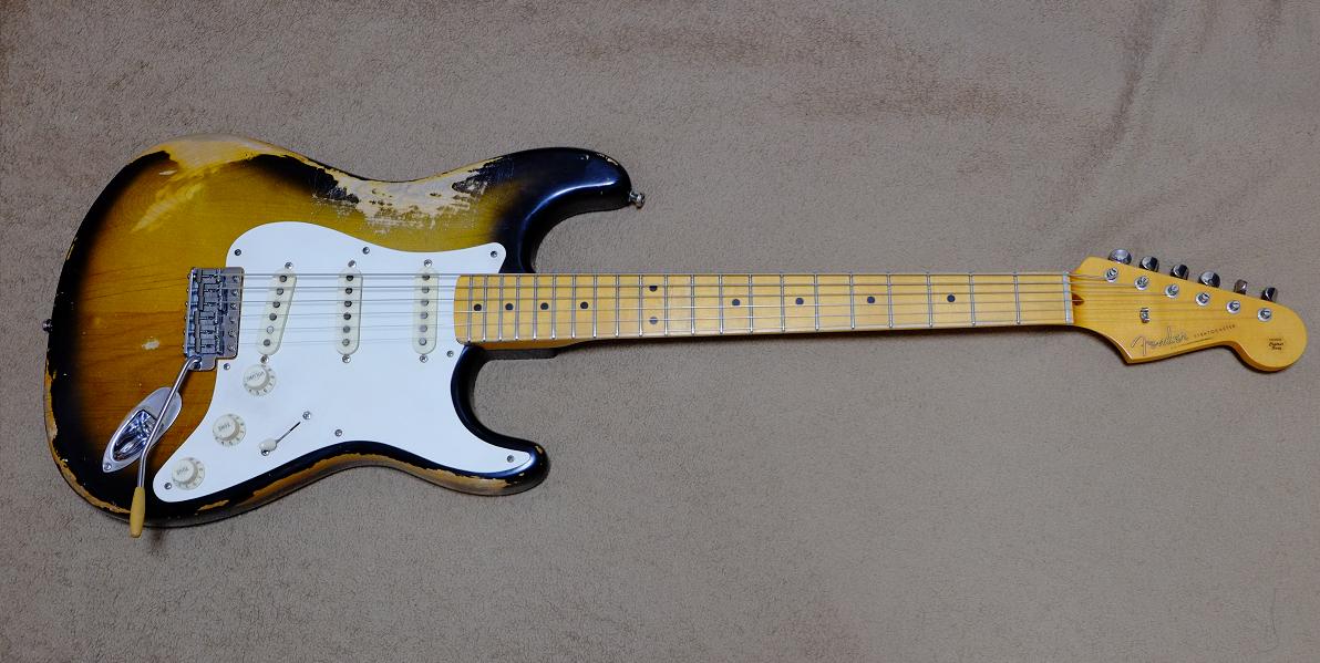 Modify 6 ：レリック加工③ Eric Johnson Stratocaster Relic Modified