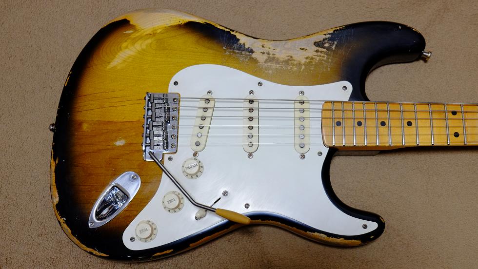 Modify 6 ：レリック加工③ Eric Johnson Stratocaster Relic Modified