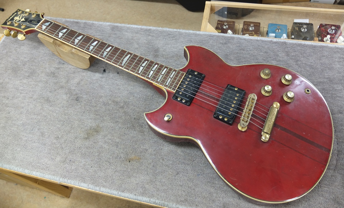 YAMAHA SG1500 レストア ①点検・分解 | Heavy Gauge Guitars