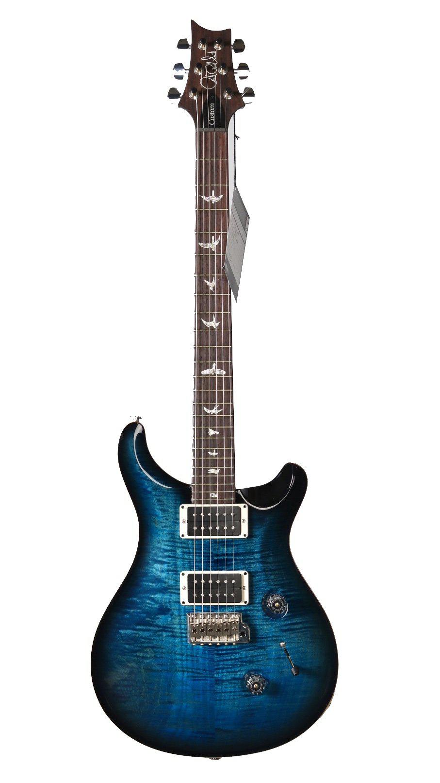 PRS Custom 24 Pattern Regular River Blue Smokeburst - Heartbreaker
