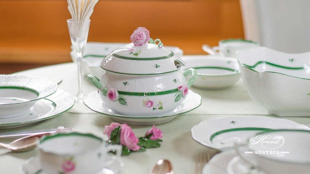 Vienna Rose Herend Porcelain Sets - (VRH) - Herend Austria