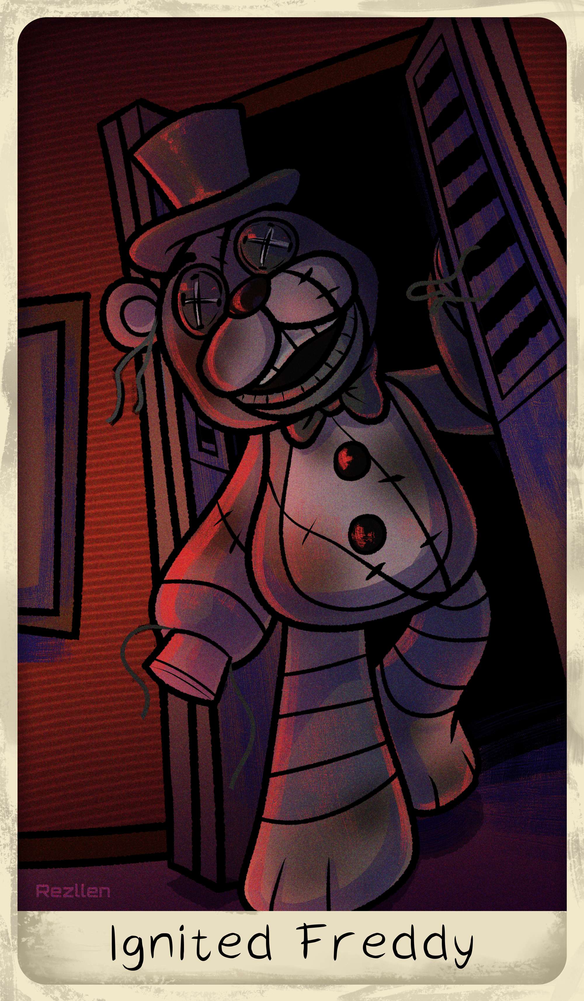 Ignited Freddy Plush – HEX SHOP
