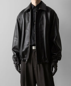 ssstein / シュタイン】LEATHER ZIP SHORT JACKET - DARK BROWN | 公式