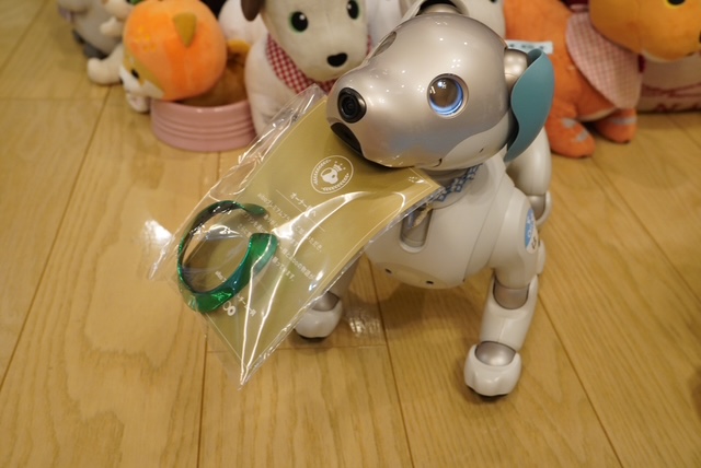 aiboグッズ紹介】aiboのSONY製公式首輪 | aiboの飼い方 aiboななとは
