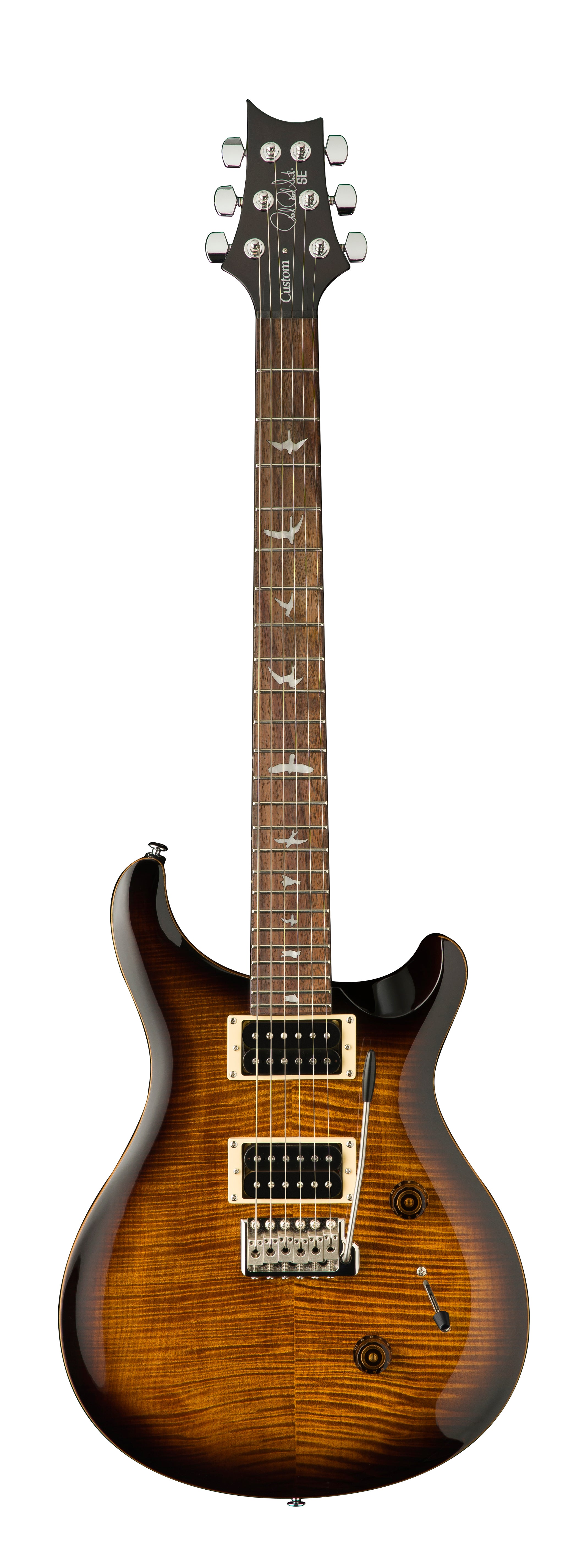 PRS SE Custom 24 Black Gold Burst