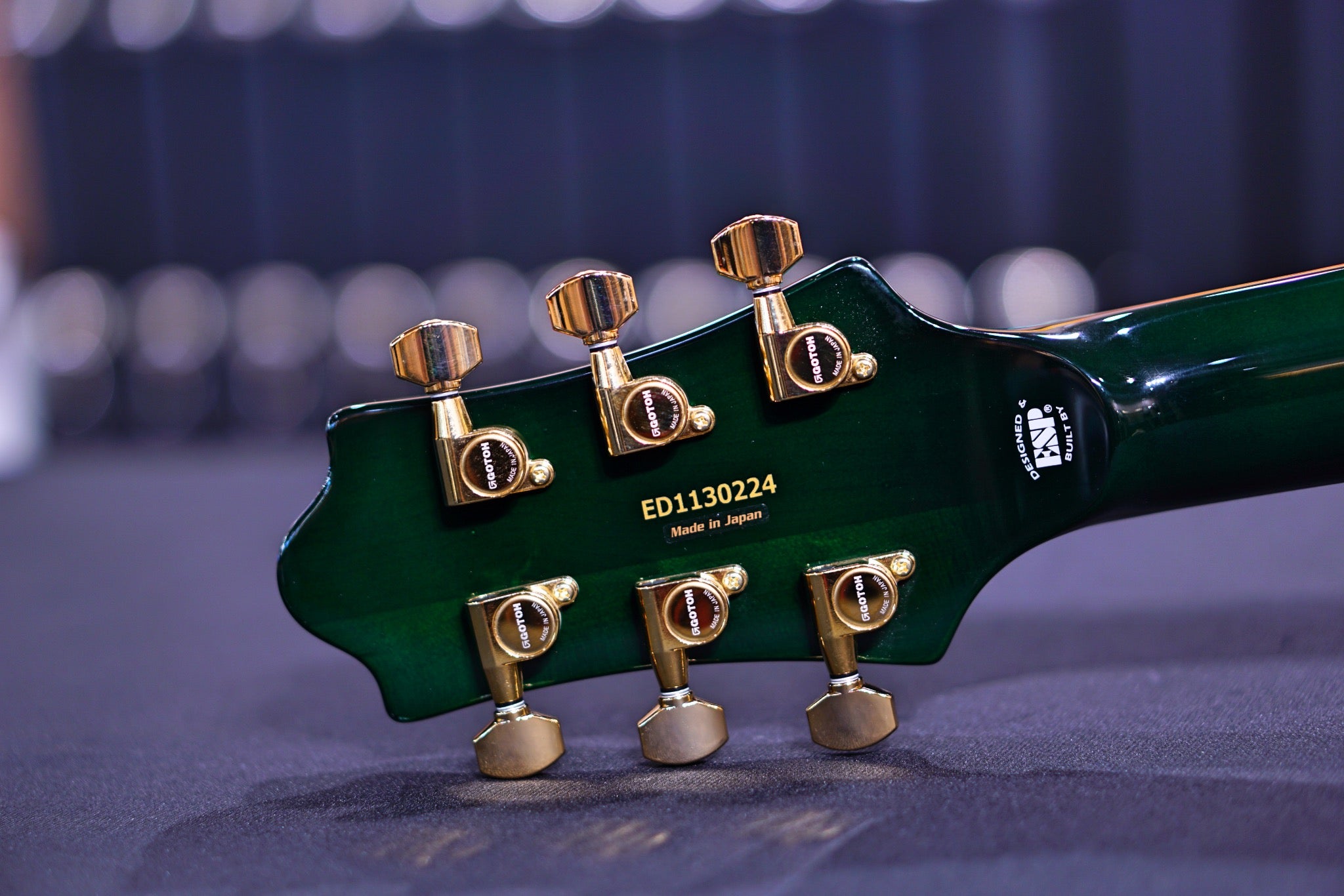 ESP Edwards the GazettE M green ED2020224