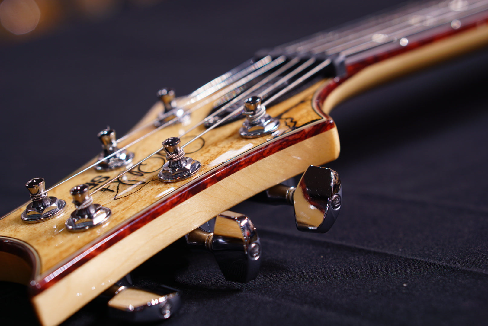 PRS SE Exotic Spalted Maple Custom 22 Semi Hollow