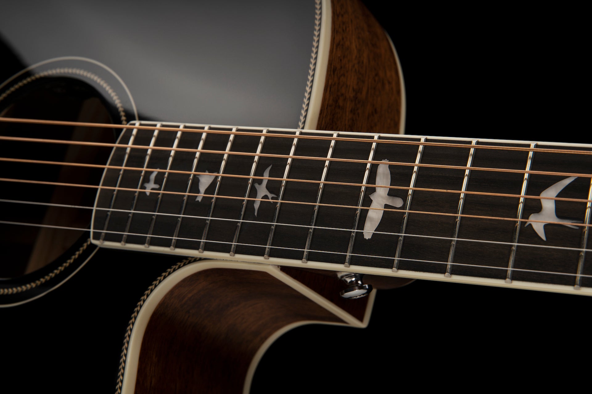 PRS Acoustic SE A20E Black Satin