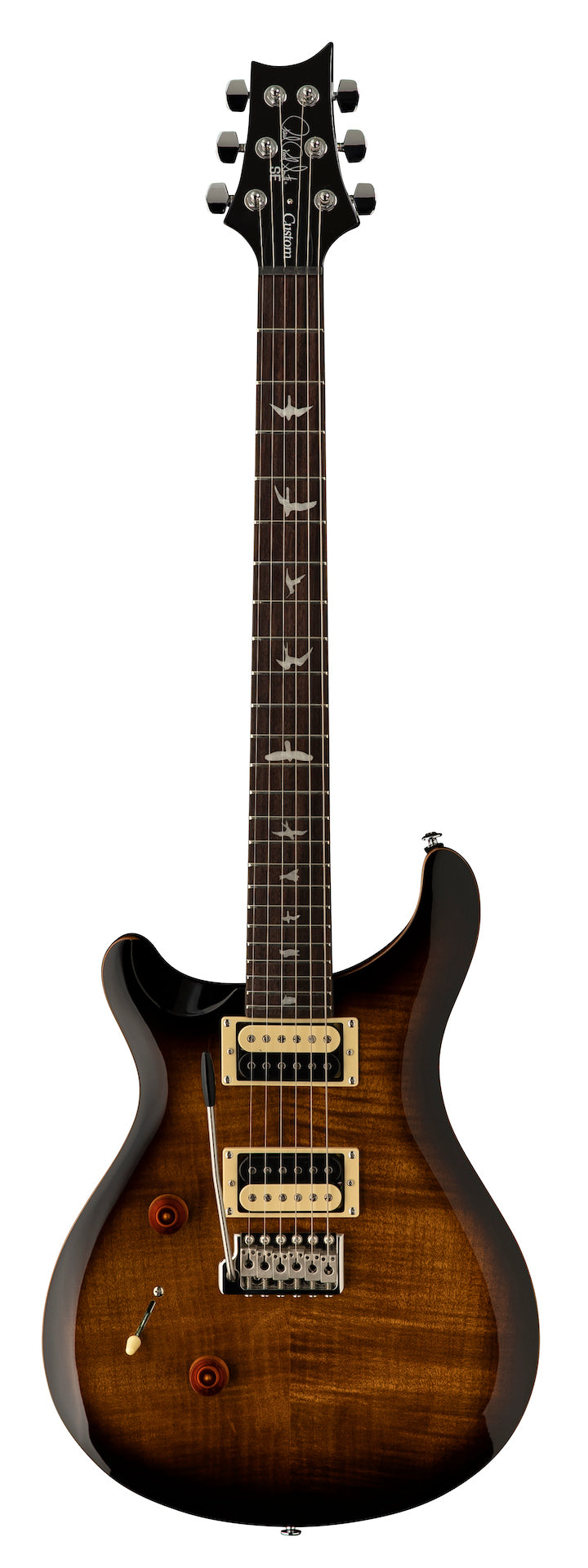 PRS SE Lefty Custom 24 Black Gold Burst