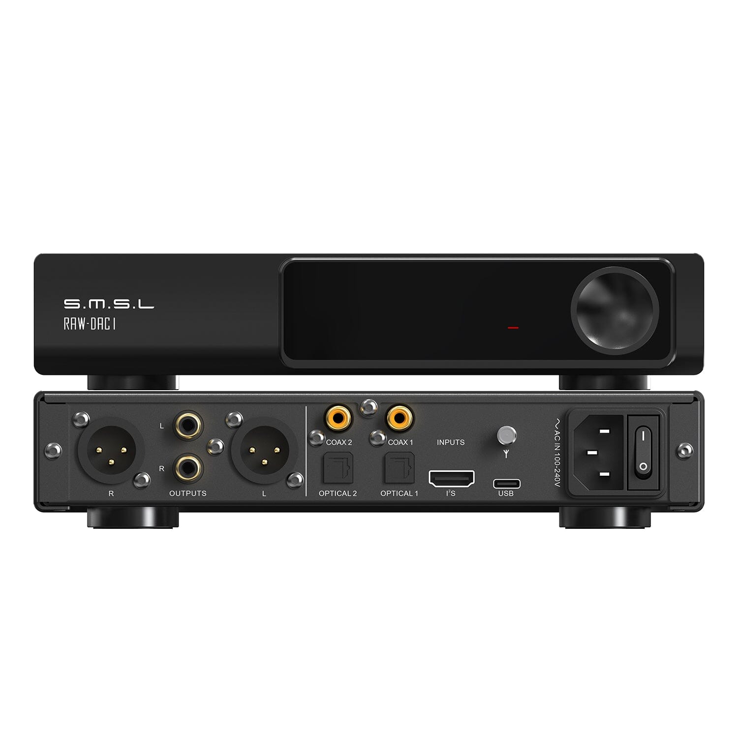 SMSL RAW-DAC1 AK4499ex+AK4191 Bluetooth 5.1 DAC