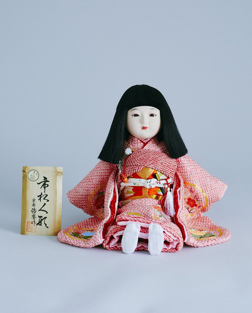 熊倉聖祥作 京製尺二市松人形 スワリ（尺二） – 日々の京都物産展