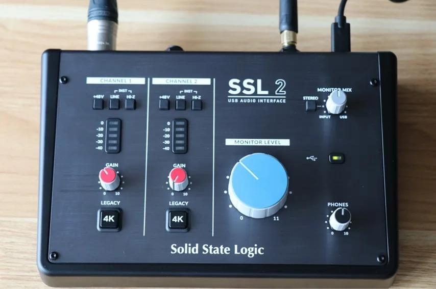 Solid State Logic SSL 2をレビュー。2万円台で高音質なオーディオ