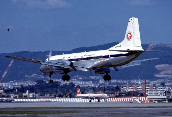 YS-11の日本国内登録全機の経歴と写真 全日空系列