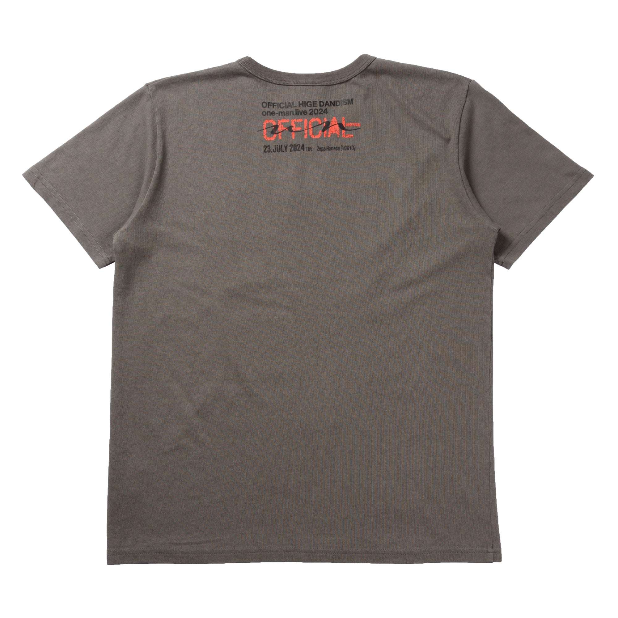 UNOFFICIAL- Tシャツ (Mサイズ) – Official髭男dism ONLINE STORE