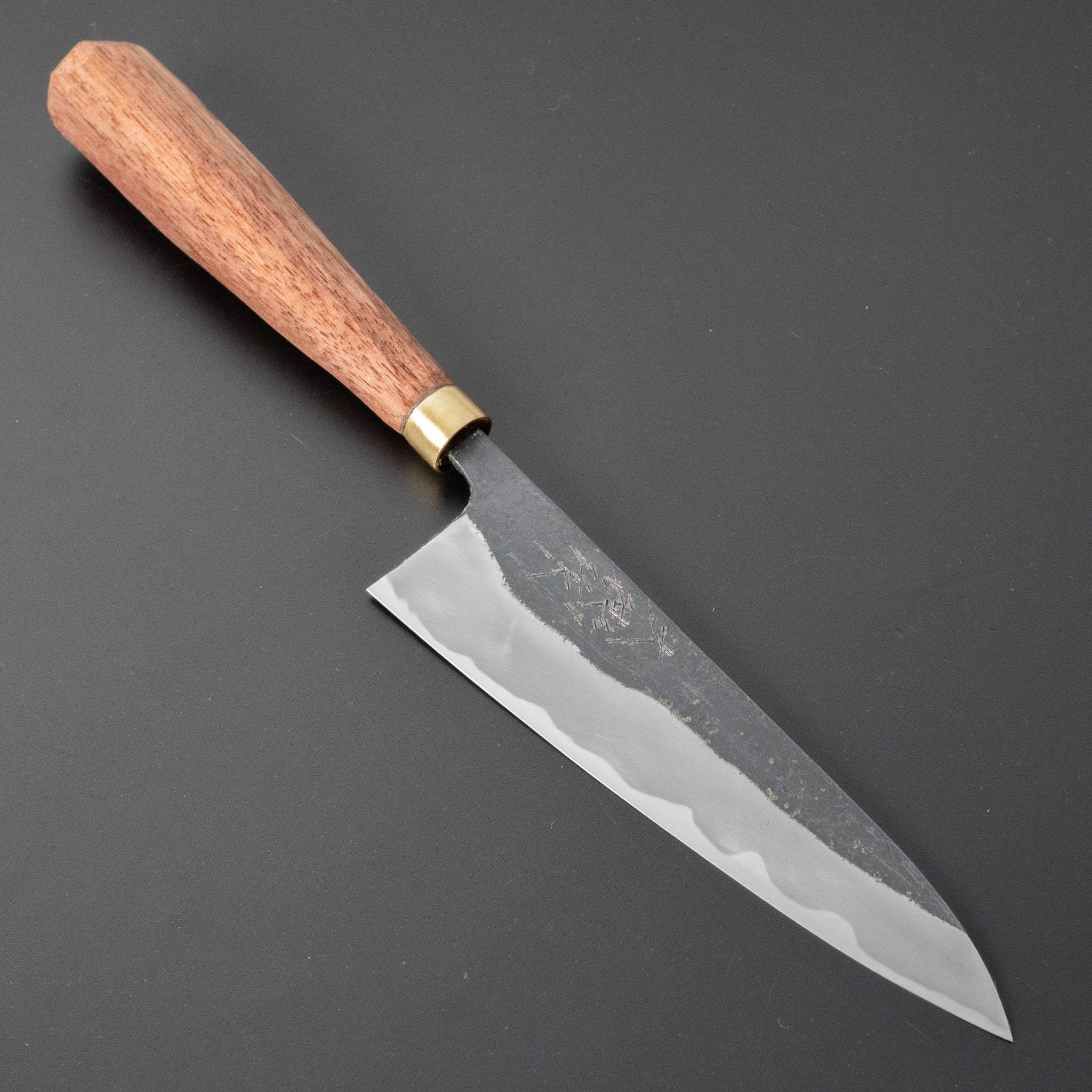 赤畠大徳 菜切り包丁 12cm 鍛冶職人 赤畠大徳 ｜ 黒打菜切包丁 120mm