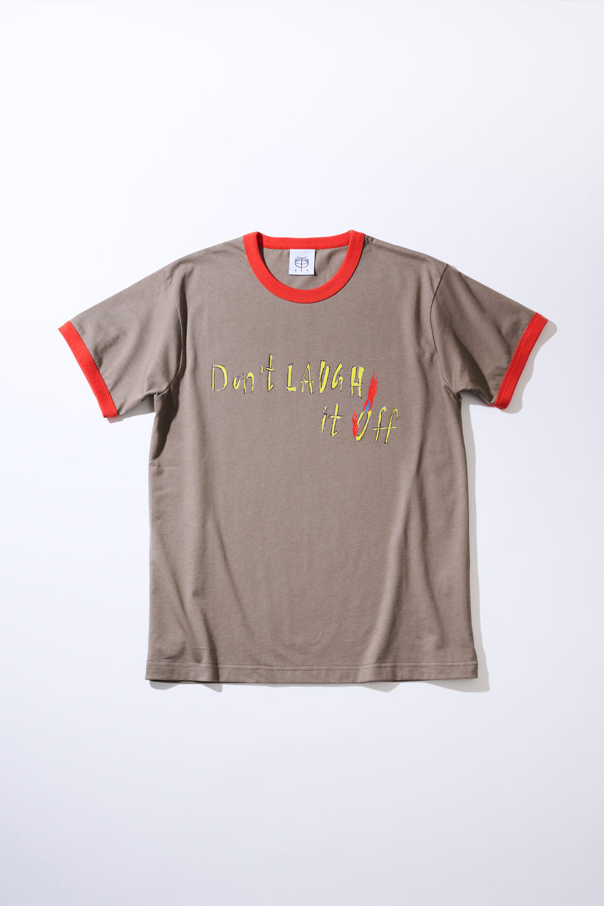 D o n' t L a u g h I t O f f Tシャツ [GRAY×RED] – 羊文学 Official