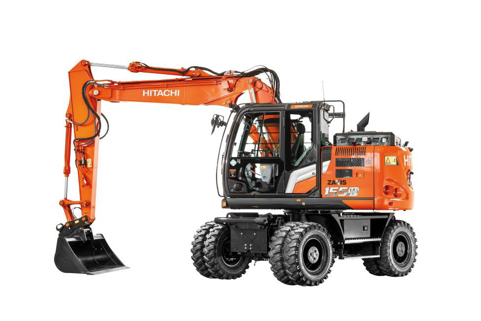 ZX155W-7 Wheeled Excavators - HitachiCM Europe