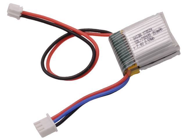 7.4V 350mAh Li-Poバッテリー（CLIMBING VEHICLE） | Hitec Multiplex
