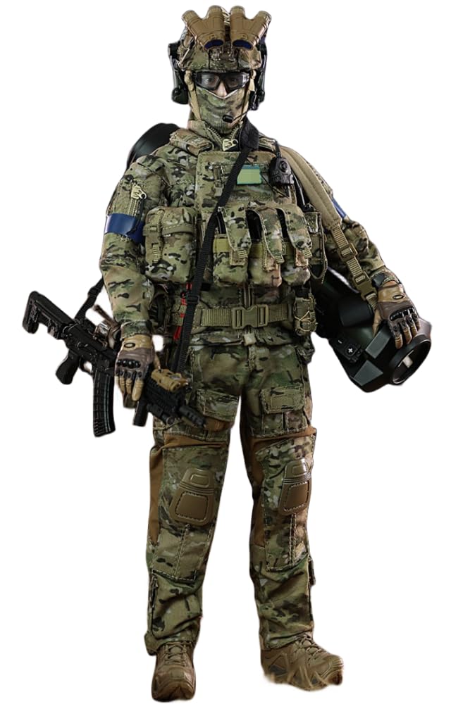 Mini Times Toys Collectible Figure Full Set: Navy Seal Halo UDT Jumper