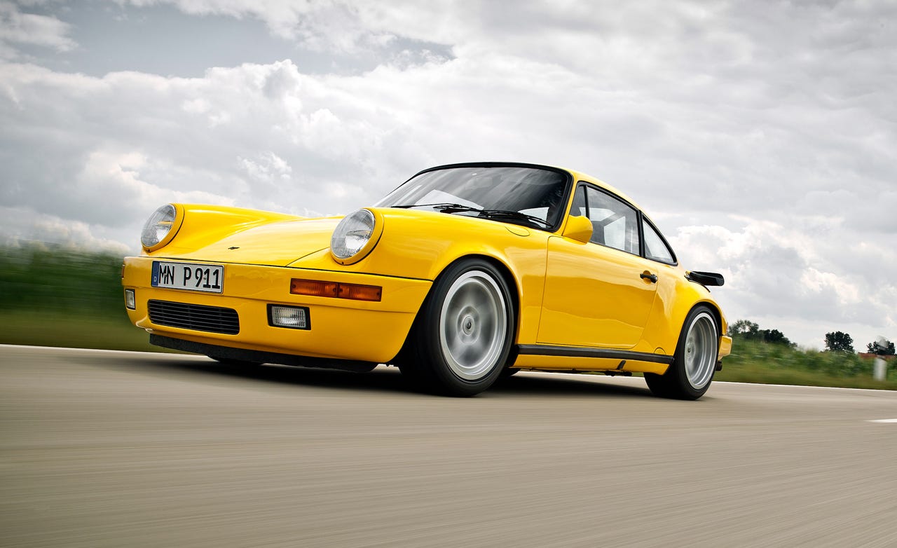 1987 Ruf CTR Yellowbird 911 Turbo Driven!