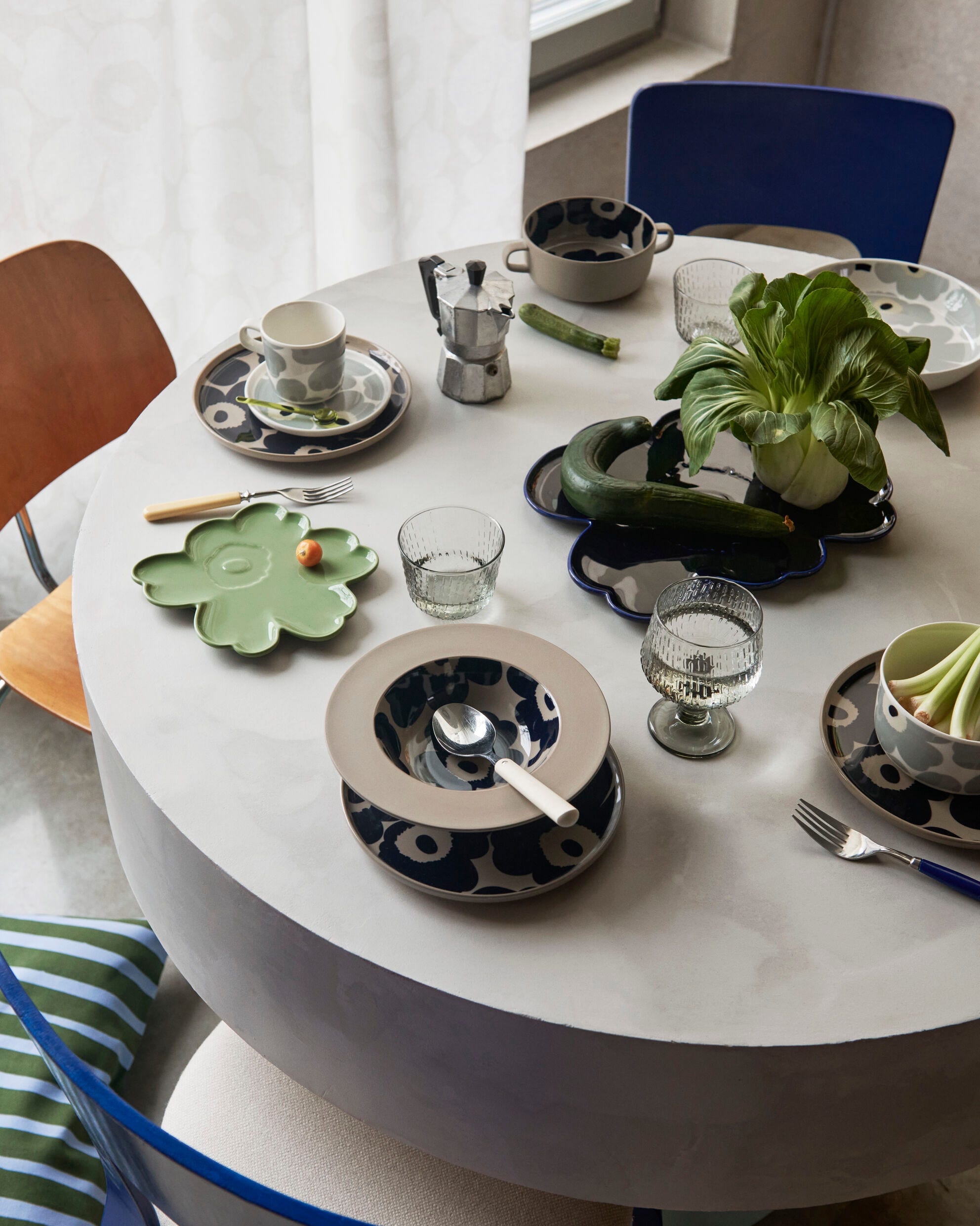 marimekko コンポッティ 廃盤品 プレート・ボウル・カップ3点セット