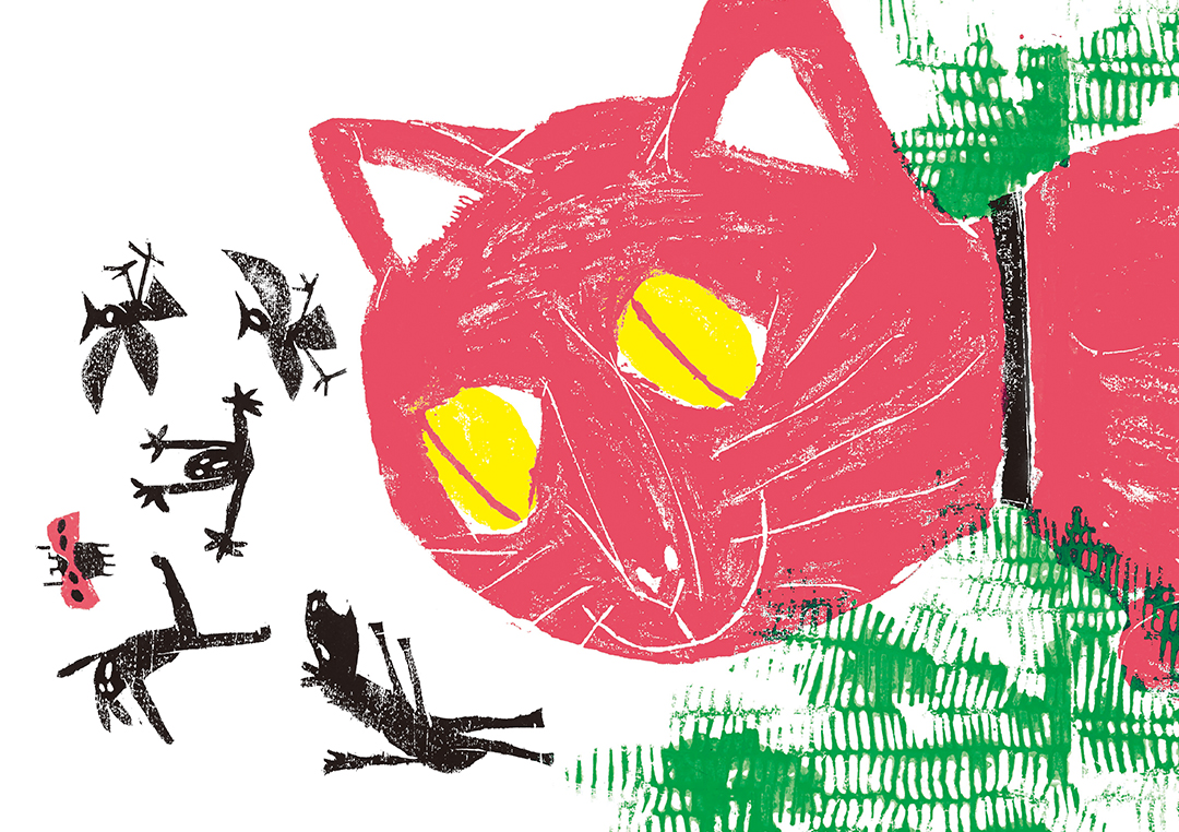 ユニークな猫たちの絵本原画展「絵本原画ニャー！猫が歩く絵本の世界