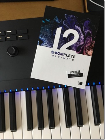 Komplete12 UltimateとKOMPLETE KONTROL S88 MK2を購入しました