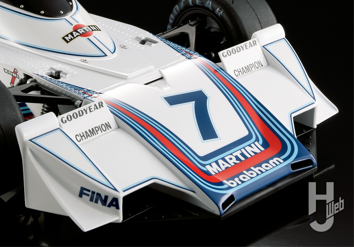 マルティニ ブラバム BT44B 1975 タミヤ伝統の「1/12 ビッグスケール