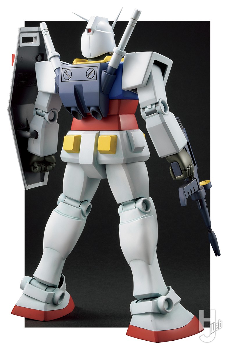 旧キット「1/60 ガンダム」を大河原邦男氏の描くガンダム風に