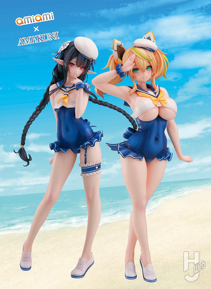 ふたり並べば眩しい逸品！「サマーバケーション」衣装のアネットと