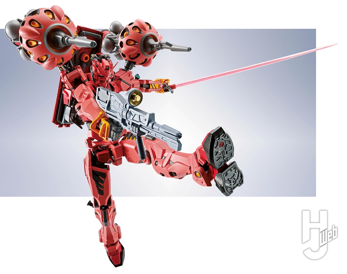 機動戦士Gundam GQuuuuuuX」より、赤いガンダムと白いガンダムがMETAL