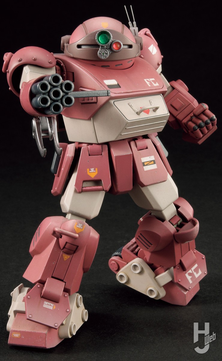HG スコープドッグ」に拡張パーツを組み合わせて「ブルーティッシュ